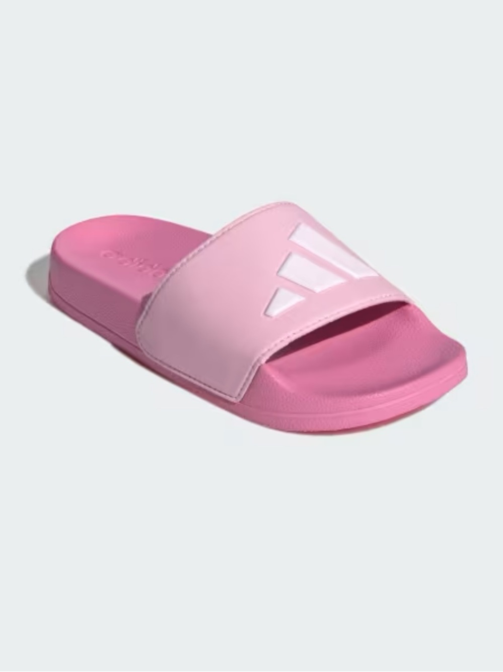 NWT in Box Adidas Adilette Shower Logo Kids Pink Slide Sandals